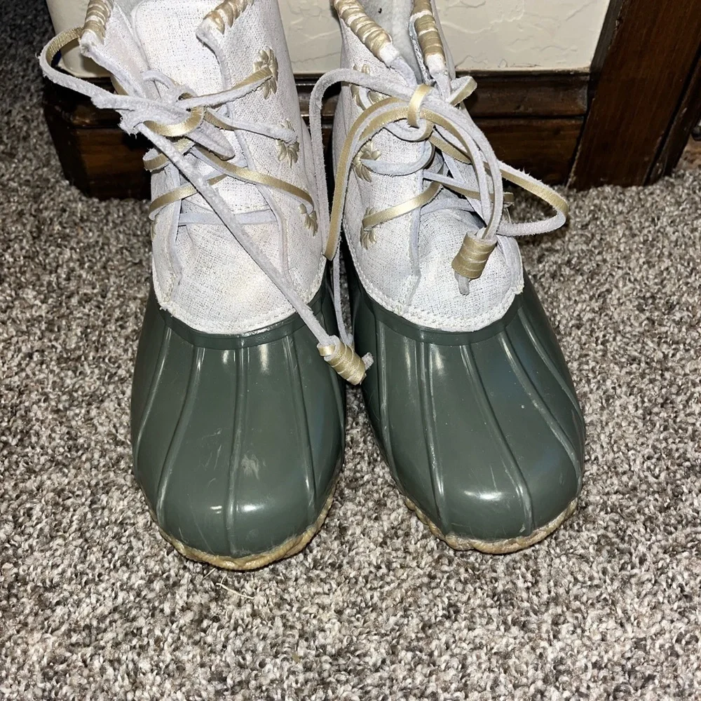 Jack Rogers Women's Chloe Classic Rain Duck Boots Size 8